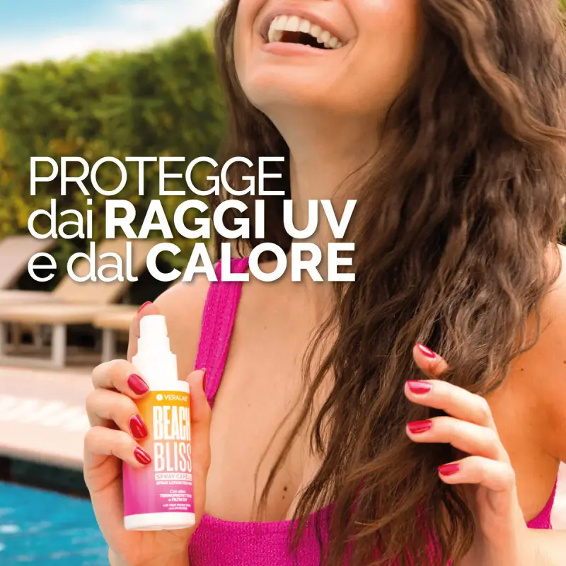 Solari BEACH BLISS - Spray Capelli Con Attivi Termoprotettori E Filtri Uv - Prodotti termo protettivi capelli, Spray solare capelli miniatura 3