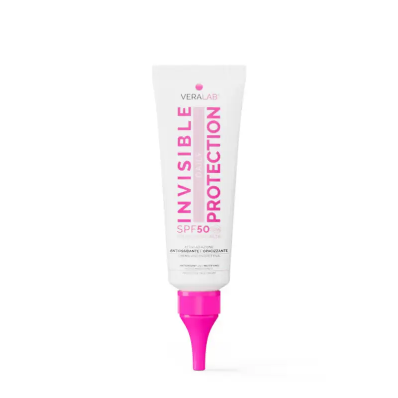 Solari INVISIBLE DAILY PROTECTION SPF 50 Crema viso SPF50 con attivi opacizzanti - Protezione solare viso