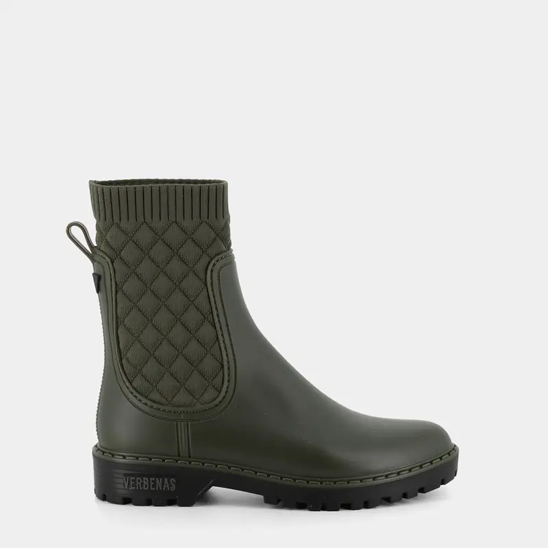 Pioggia-neve-Scarpe Verbenas da Donna, verde