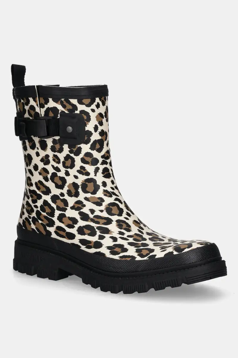 stivali di gomma LINA MATE COMBI ANIMAL donna colore beige 9302190945