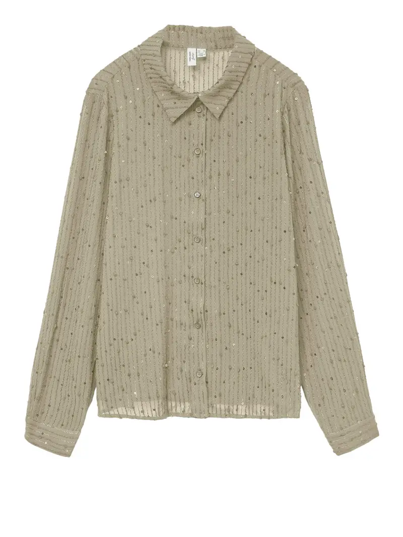 camicia vero moda da donna - beige