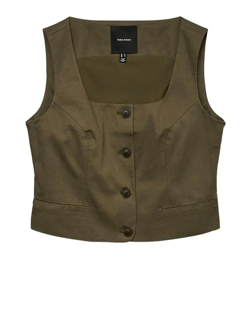 Vero Moda Gilet Donna Verde 2495440