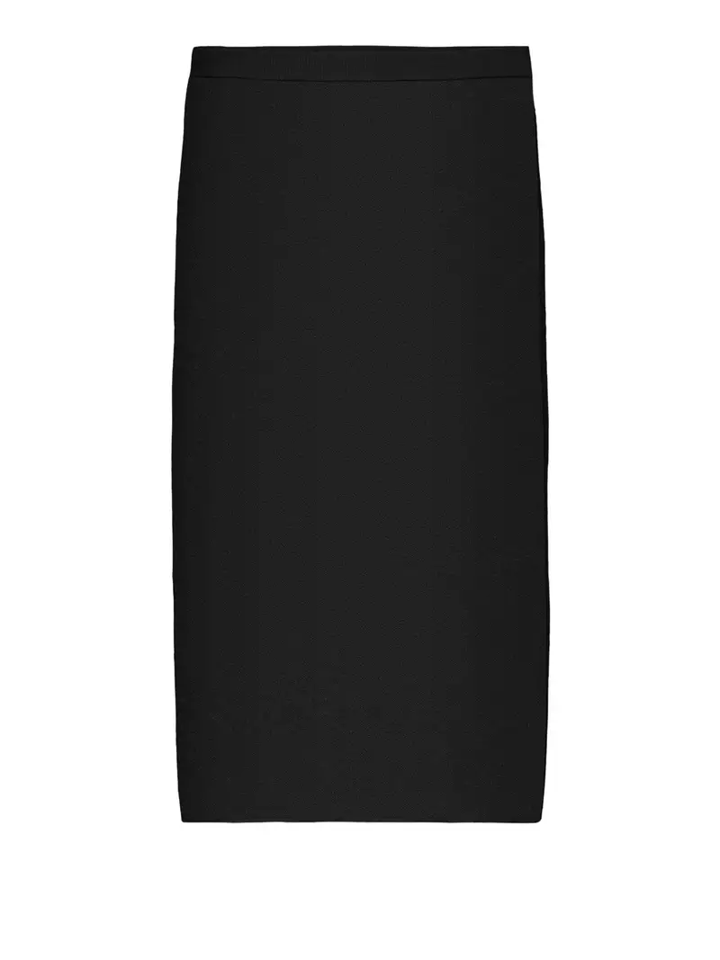 gonna longuette vero moda da donna - nero