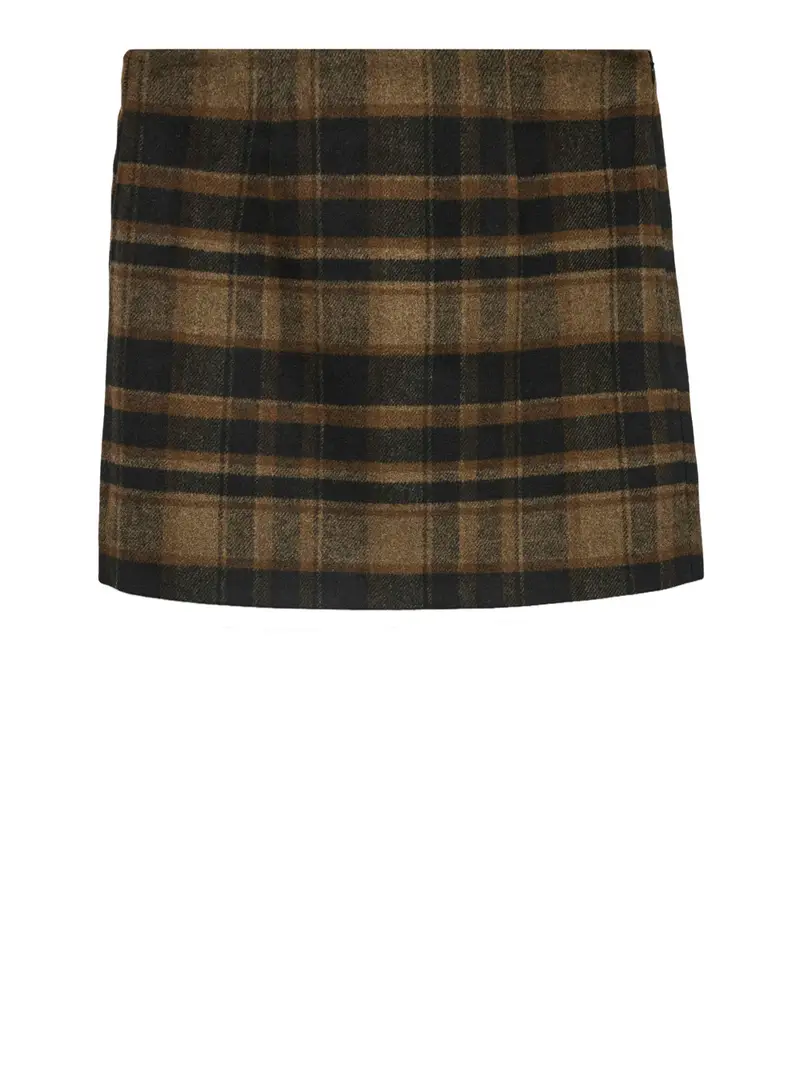 gonna mini vero moda da donna - marrone