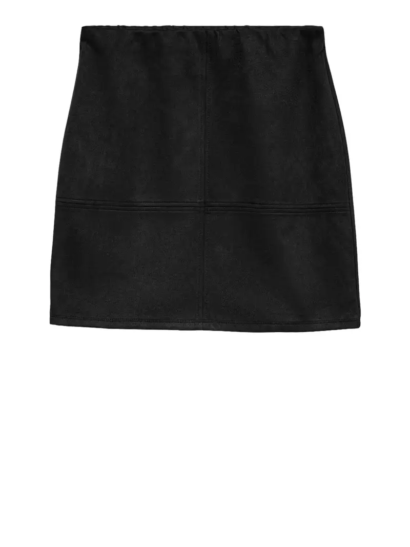 gonna mini vero moda da donna - nero