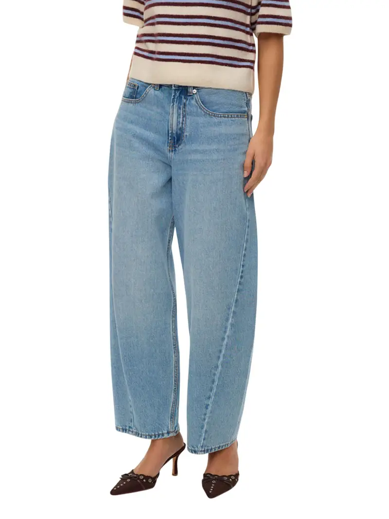 jeans straight vero moda da donna - denim