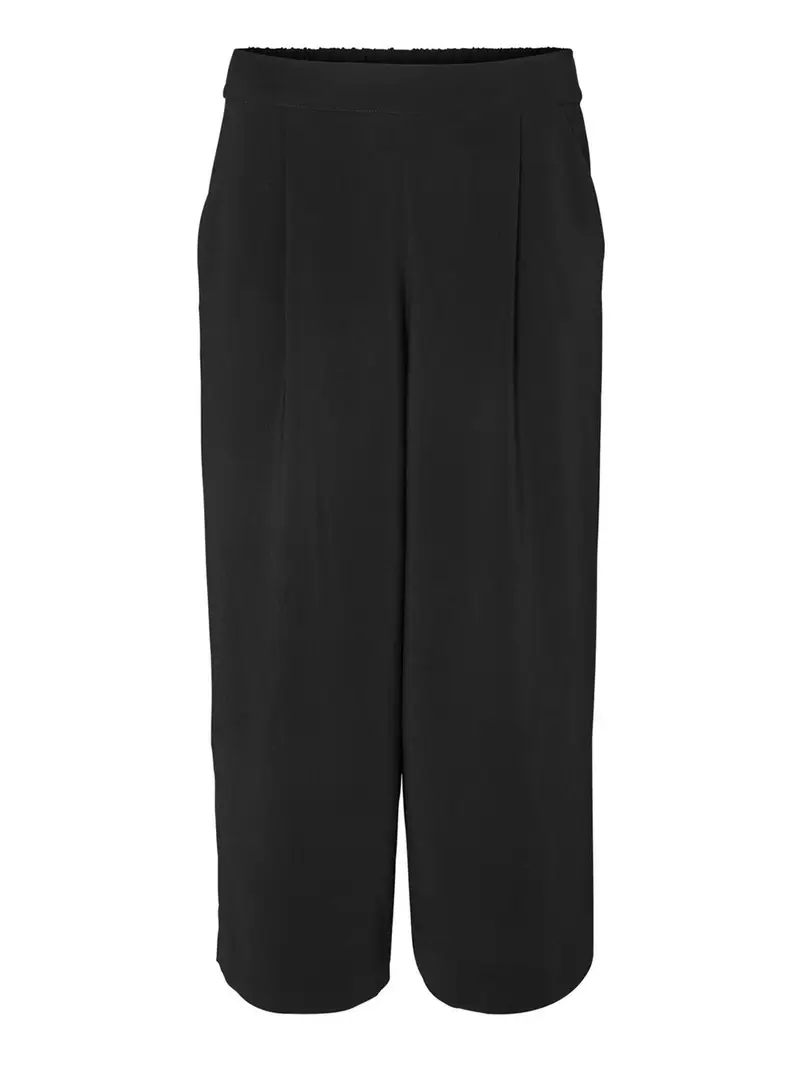 pantalone capri vero moda da donna - nero