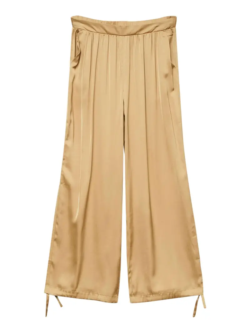 pantalone jogger vero moda da donna - beige