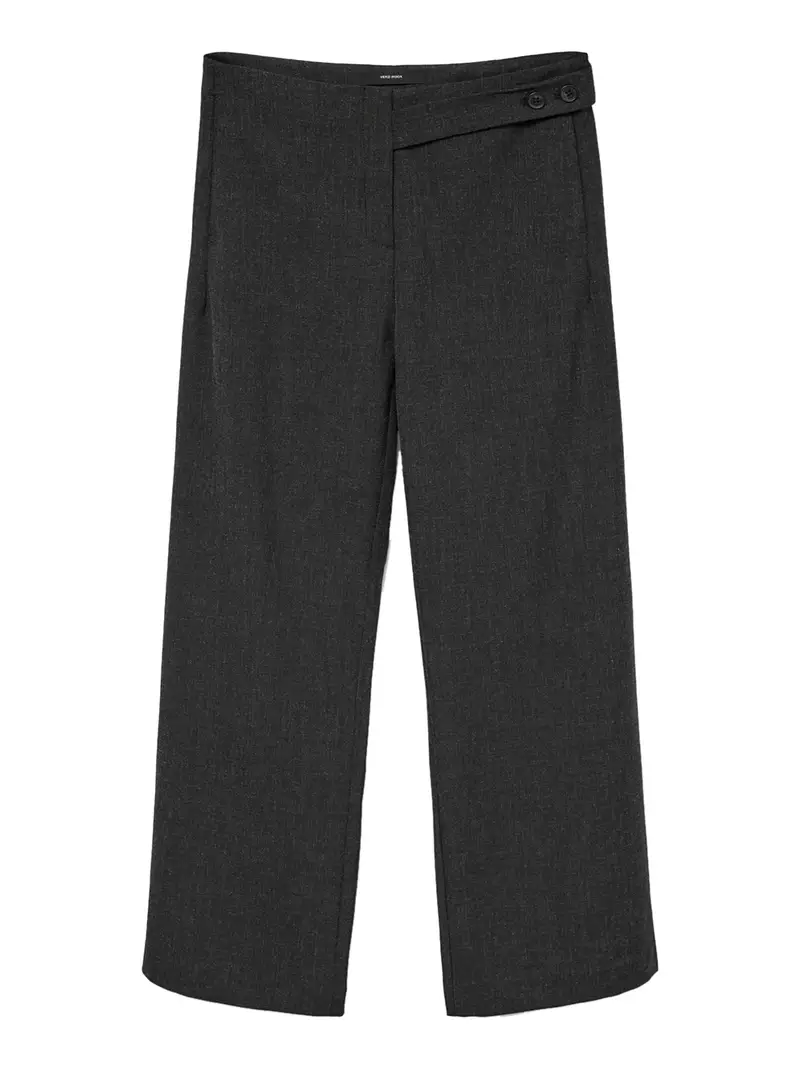 pantalone straight vero moda da donna - grigio