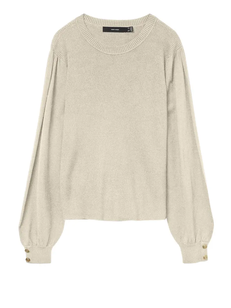 pullover vero moda da donna - avorio