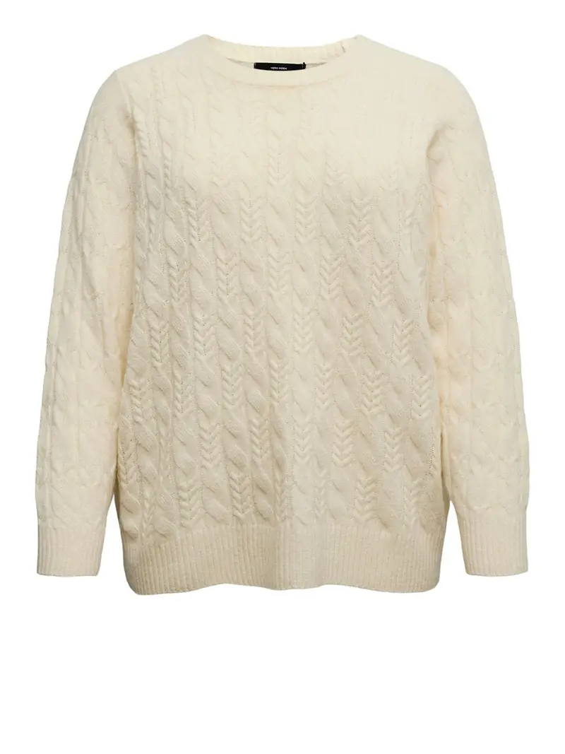 pullover vero moda da donna - avorio
