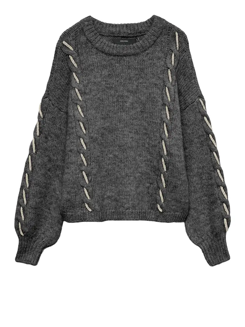 pullover vero moda da donna - grigio