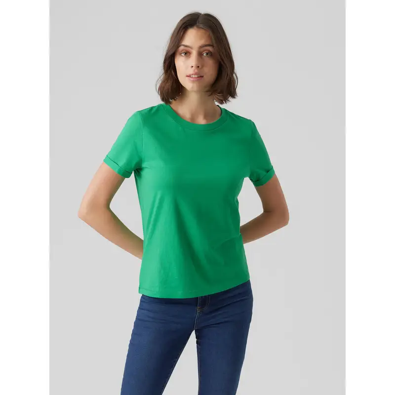 T-shirt 10243889 Verde Regular Fit