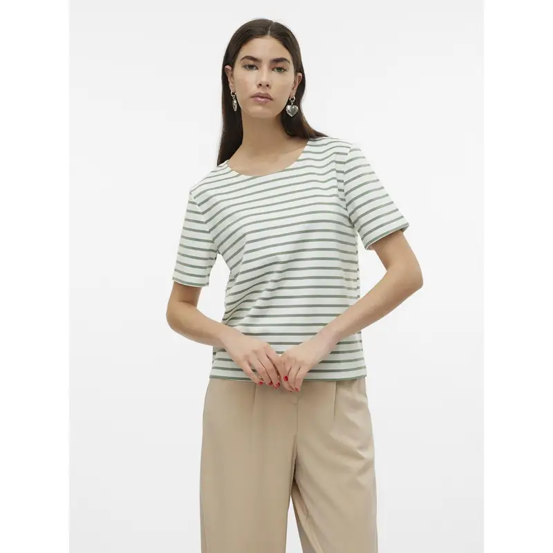 Vero Moda T-shirt Verde 3204530