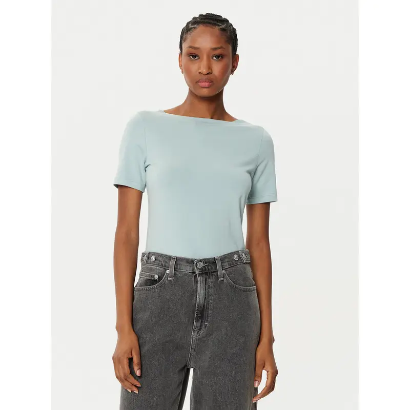 T-shirt Panda 10231753 Verde Slim Fit