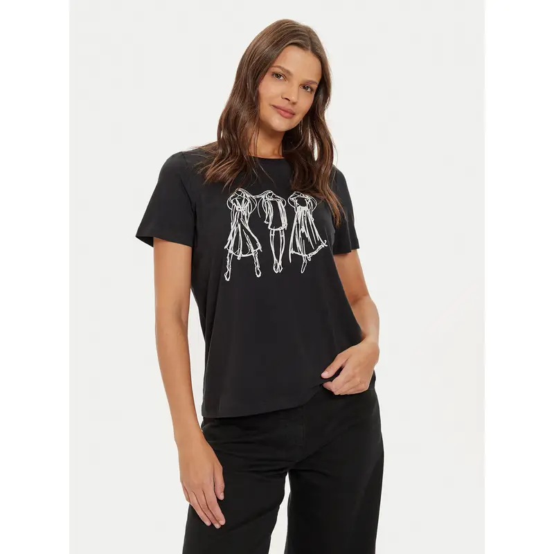 Vero Moda T-shirt Nero 3210202