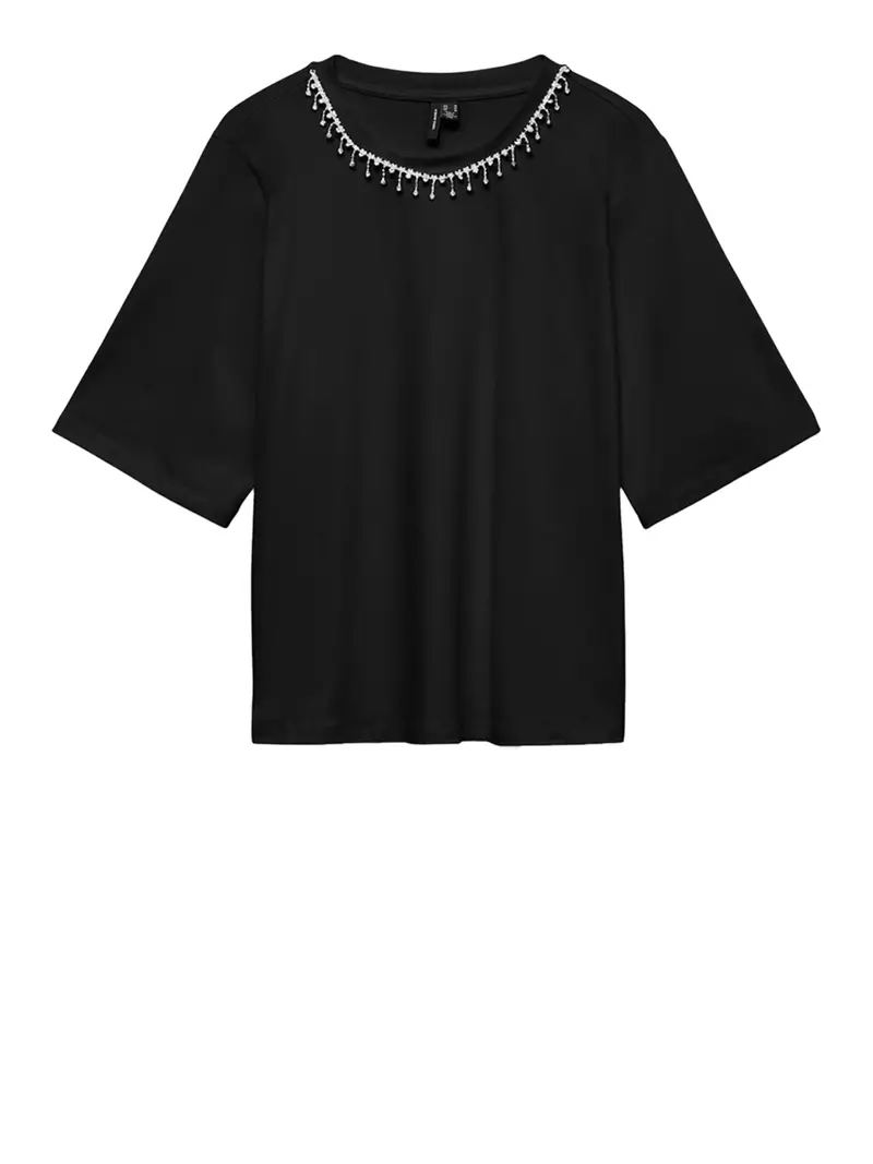 t-shirt vero moda da donna - nero