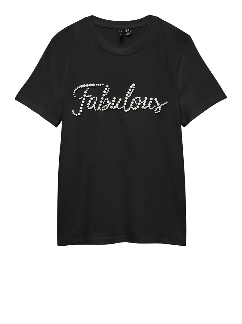 t-shirt vero moda da donna - nero