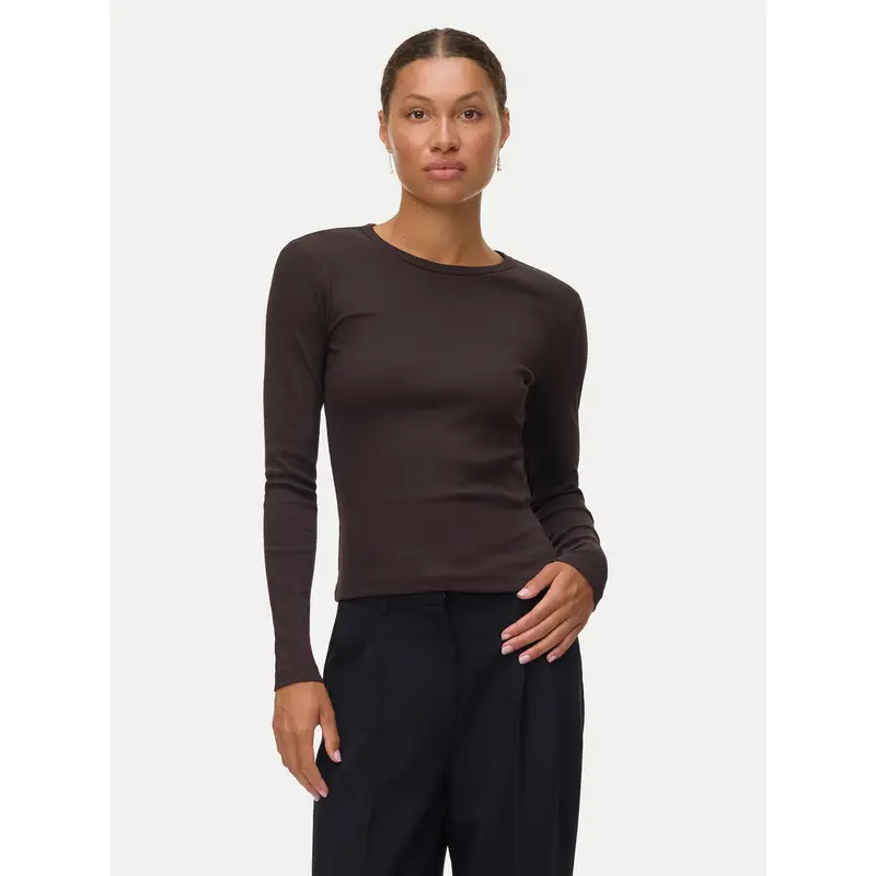 Top Chloe 10306897 Marrone Slim Fit