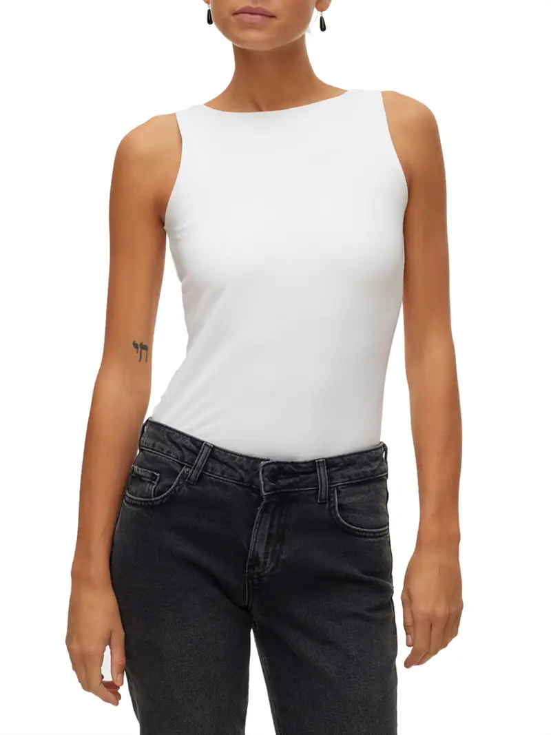 top vero moda da donna - bianco