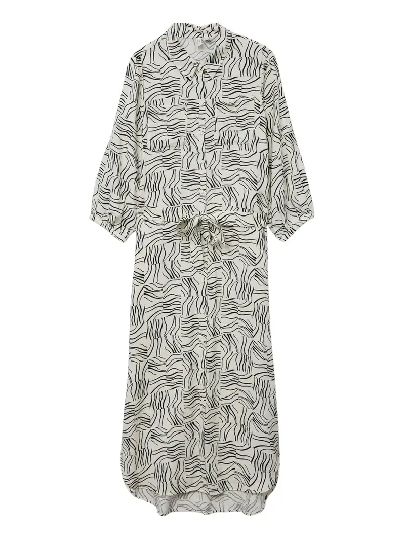 vestito longuette vero moda da donna - bianco