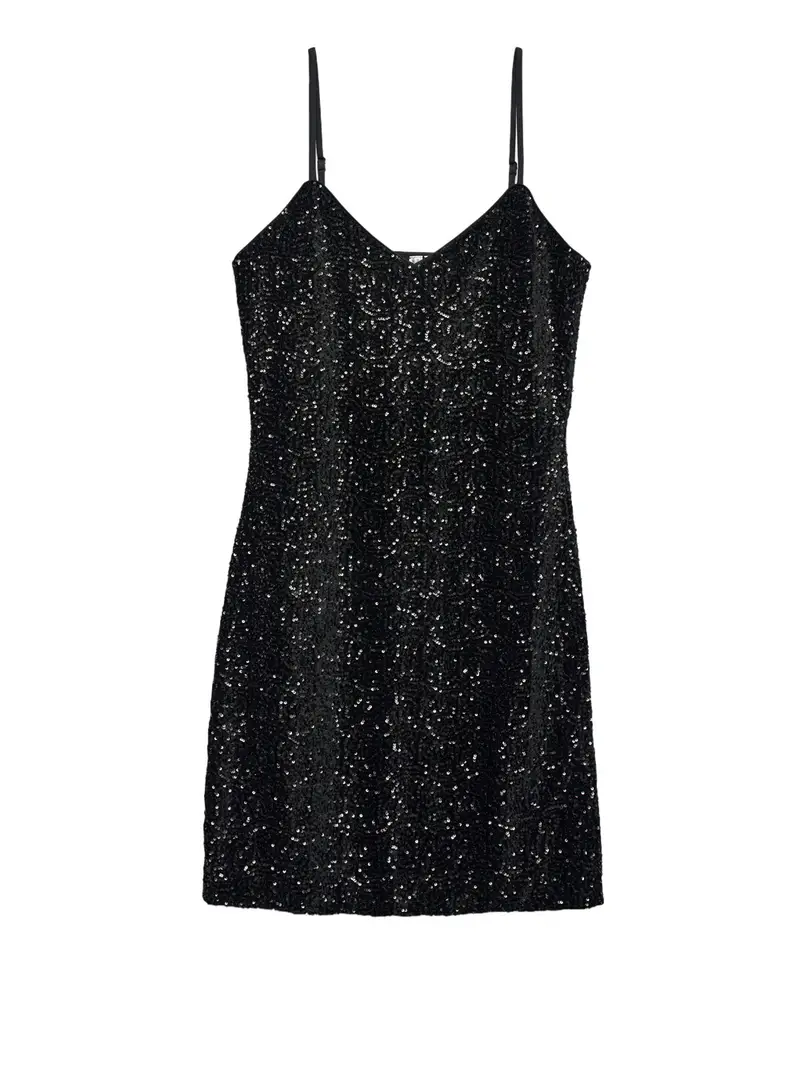 vestito mini vero moda da donna - nero