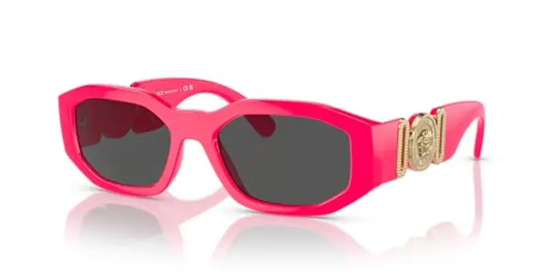 Versace 0VE4361 Occhiali, Fuxia fluo, 53/18/140 Unisex-Adulto