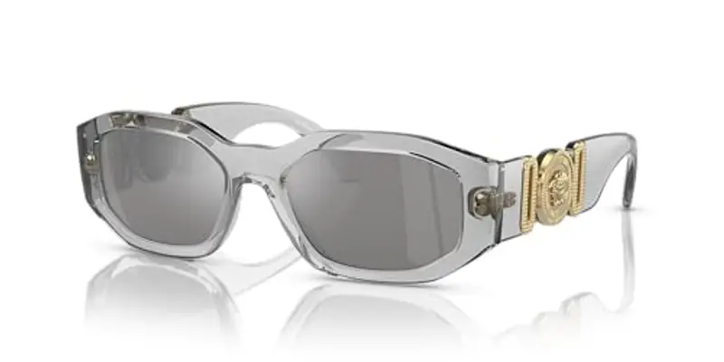 Versace 0VE4361 Occhiali, Gris, 53 Unisex-Adulto