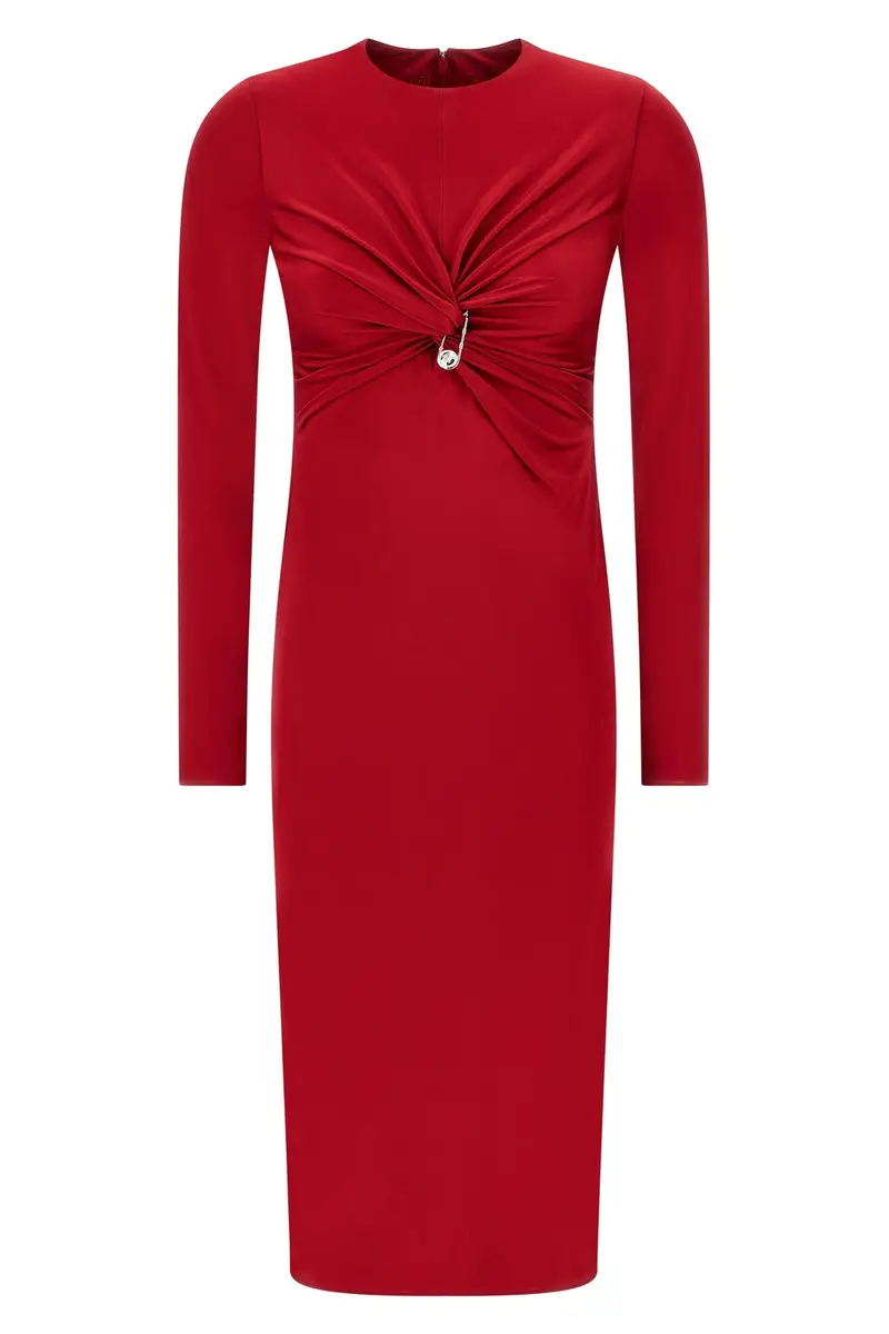 Abito Safety Pin Rosso