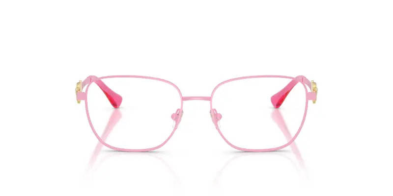 Bambino Versace VK1003 1496 Montature da vista Metallo Rosa Trasparente Pantos Normale miniatura 3