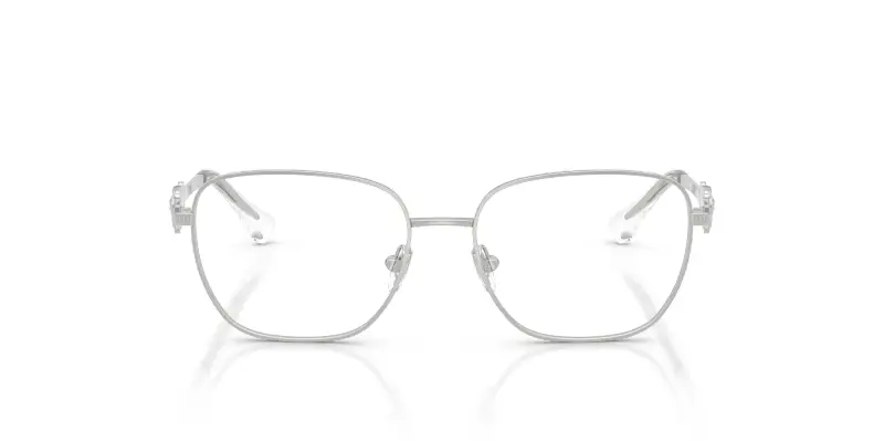 Bambino Versace VK1003 5533 Montature da vista Metallo Argento Trasparente Pantos Normale miniatura 2