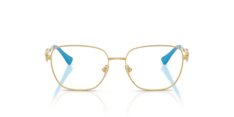 Bambino Versace VK1003 5550 Montature da vista Metallo Oro Trasparente Pantos Normale miniatura 3