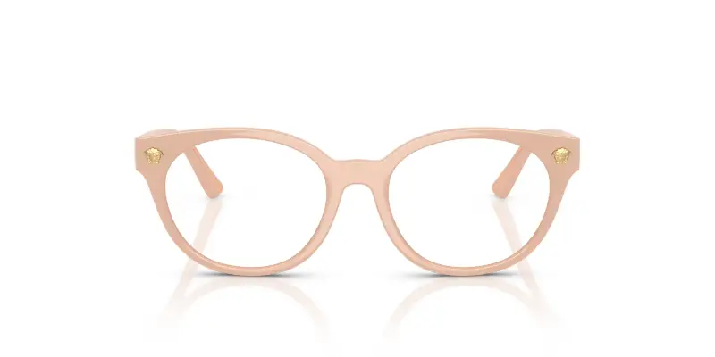 Bambino Versace VK3009U 5494 Montature da vista Iniettato Rosa Rotonda Normale miniatura 3