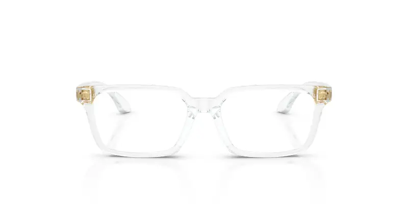 Bambino Versace VK3015U 148 Montature da vista Iniettato Trasparente Trasparente Squadrata Normale miniatura 3