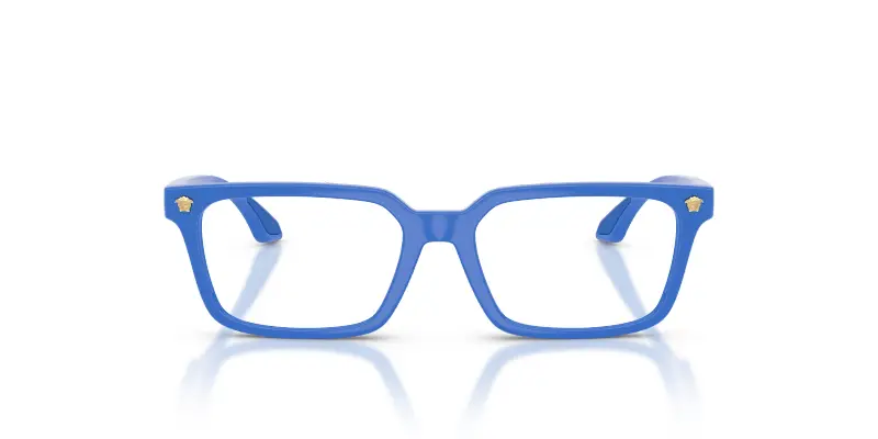 Bambino Versace VK3015U 5546 Montature da vista Iniettato Blu Trasparente Squadrata Normale miniatura 3