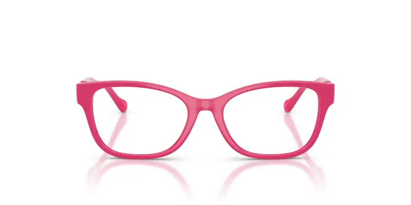Bambino Versace VK3016U 5527 Montature da vista Iniettato Rosa Trasparente Cat Eye Normale miniatura 3