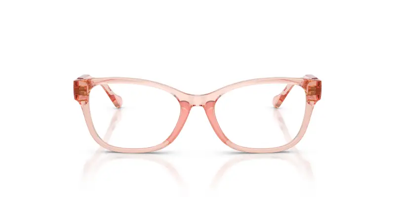 Bambino Versace VK3016U 5549 Montature da vista Iniettato Rosa Trasparente Cat Eye Normale miniatura 3