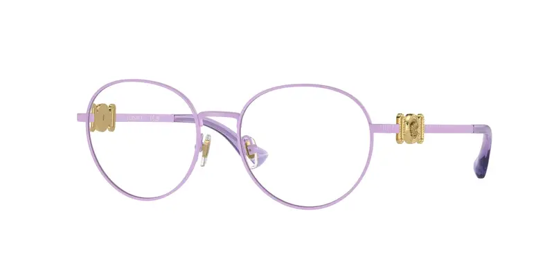 Versace Bambino VK1002  1497 Montature da vista Metallo Viola Trasparente Pantos Normale