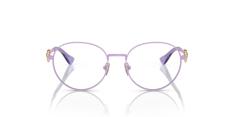 Versace Bambino VK1002 1497 Montature da vista Metallo Viola Trasparente Pantos Normale miniatura 2