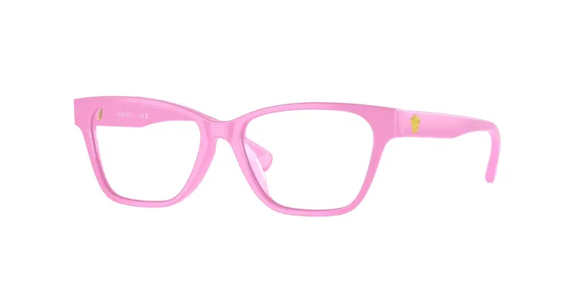 Versace Bambino VK3003U  5399 Montature da vista Acetato Rosa Trasparente Squadrata Normale