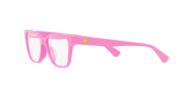 Versace Bambino VK3003U 5399 Montature da vista Acetato Rosa Trasparente Squadrata Normale miniatura 3