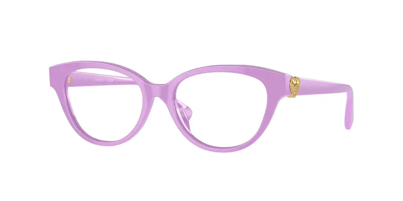 Versace Bambino VK3004  5424 Montature da vista Acetato Viola Trasparente Cat Eye Normale