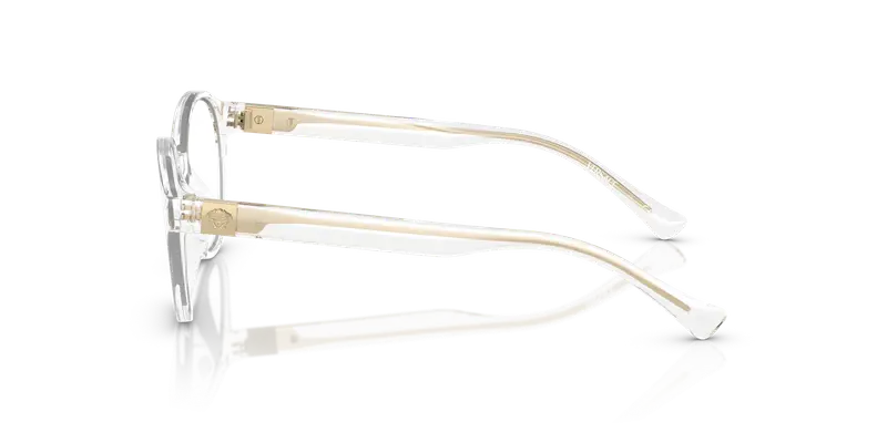 Versace Bambino VK3007U 148 Montature da vista Iniettato Trasparente Trasparente Pantos Normale miniatura 3