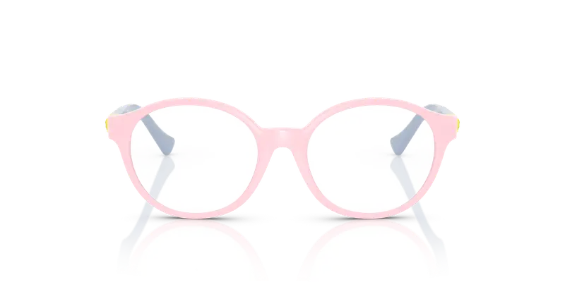 Versace Bambino VK3007U 5440 Montature da vista Iniettato Rosa Trasparente Pantos Normale miniatura 2