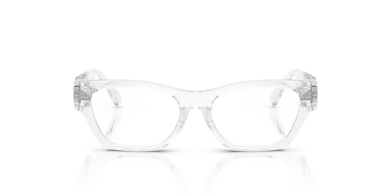 Versace Bambino VK3008U 148 Montature da vista Iniettato Trasparente Trasparente Rotonda Normale miniatura 2