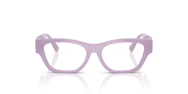 Versace Bambino VK3008U 5506 Montature da vista Iniettato Viola Trasparente Rotonda Normale miniatura 2