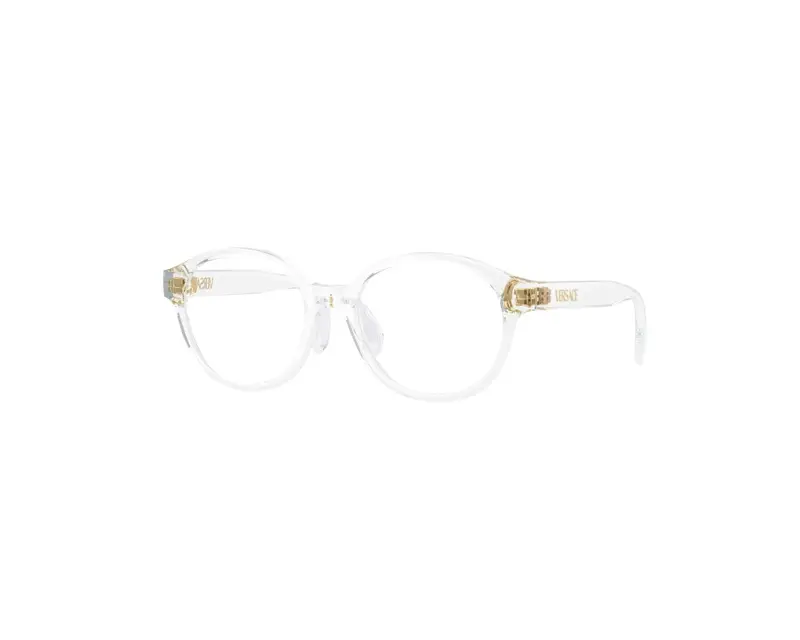 Versace Bambino VK3012  148 Montature da vista Iniettato Trasparente Trasparente Rotonda Normale