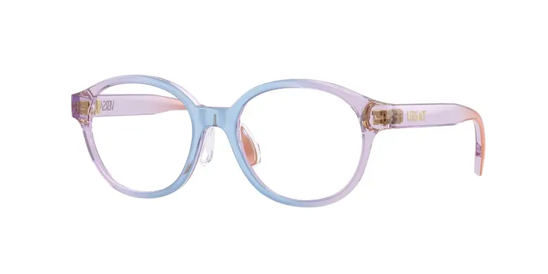 Versace Bambino VK3012  5534 Montature da vista Iniettato Blu Trasparente Rotonda Normale
