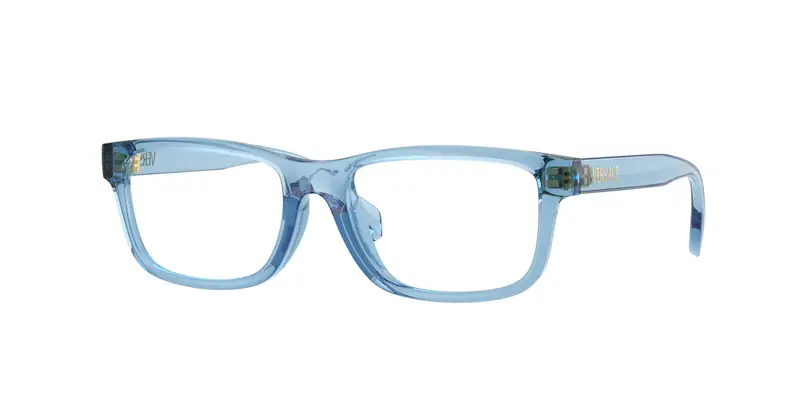 Versace Bambino VK3013U  5535 Montature da vista Iniettato Blu Trasparente Squadrata Normale