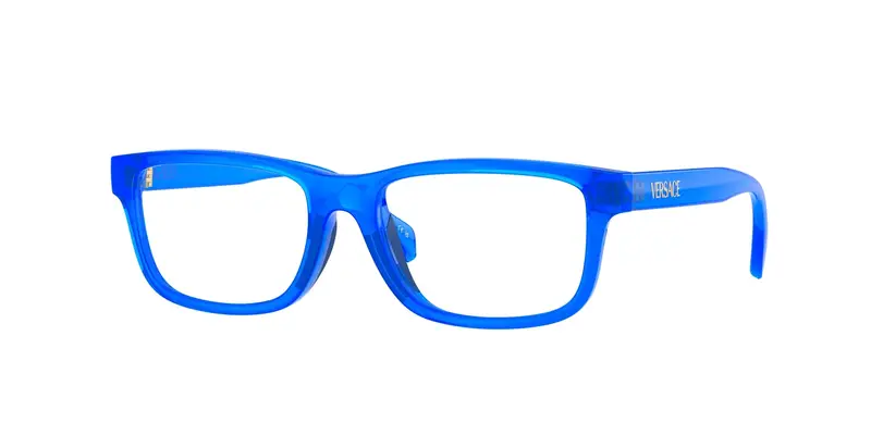 Versace Bambino VK3013U  5536 Montature da vista Iniettato Blu Trasparente Squadrata Normale